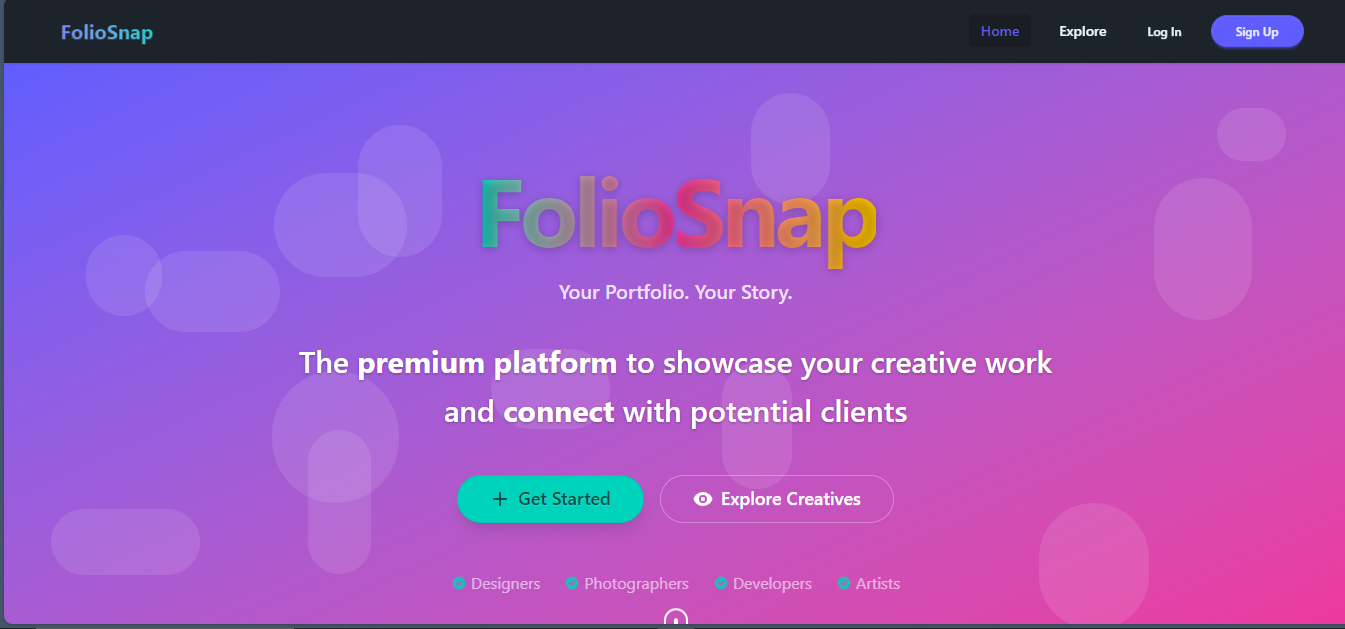 FolioSnap: Proyek Portfolio Builder Saya dengan Laravel, Inertia, dan React